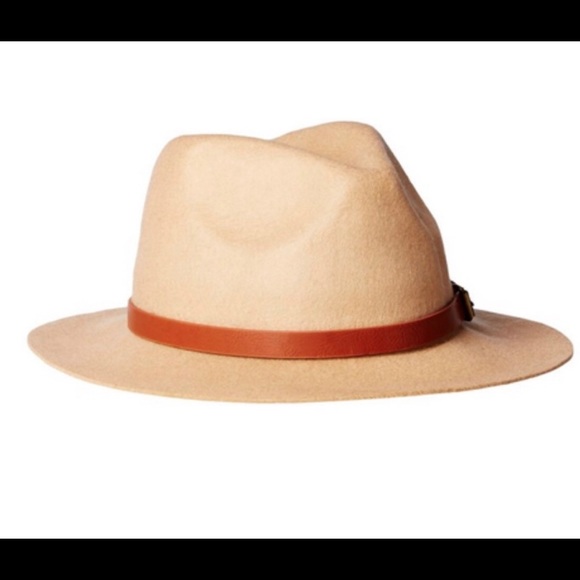 Theodora Callum Tan Wool Fedora - Picture 1 of 3